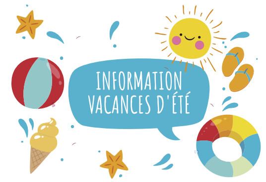 Infos Vacances d'été